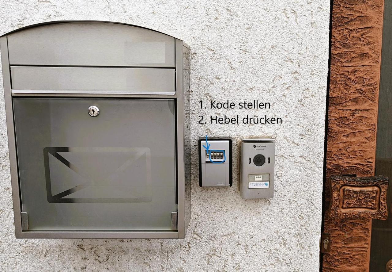 Ferienwohnung "Sorgenfrei" In Coburg ! - Im Eg Mit Privatparkplatz & Balkon Eksteriør bilde