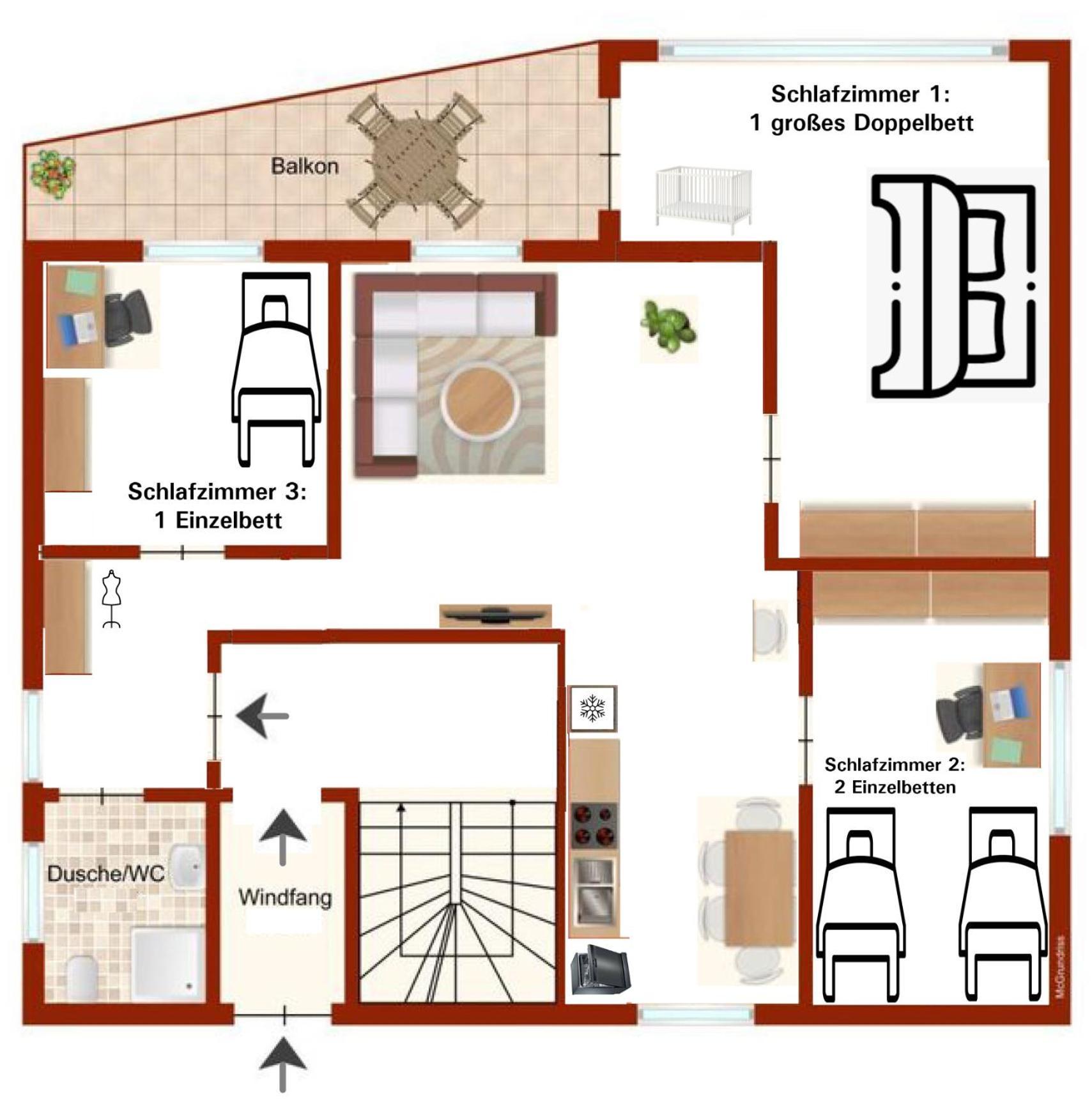 Ferienwohnung "Sorgenfrei" In Coburg ! - Im Eg Mit Privatparkplatz & Balkon Eksteriør bilde